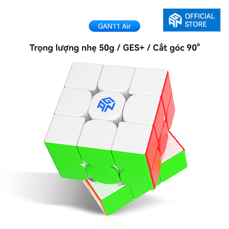 [GAN Official Store] GAN11 Air Khối Tốc Độ 3X3 Đồ Chơi Xếp Hình Khối Ma Thuật Không Cần Dán Bề Mặt Mờ (Chính Bên Trong)