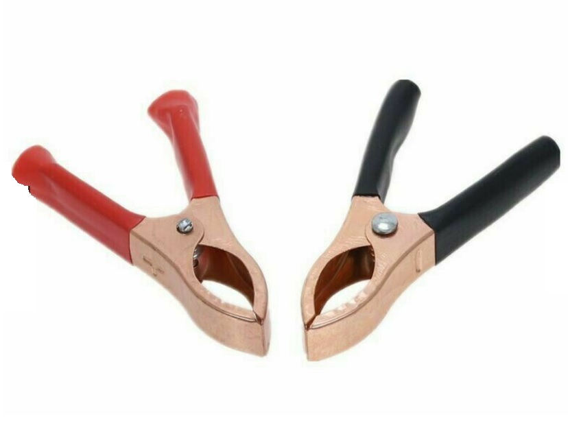 Đầu kẹp cá sấu 30a / cặp đầu kẹp ác quy 30a mạ đồng
