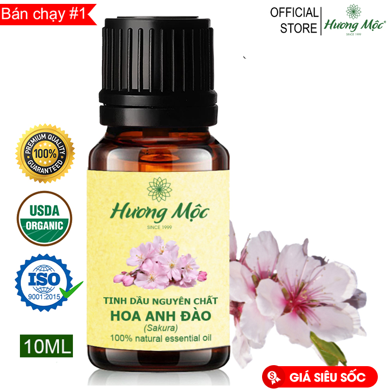 Tinh dầu Hoa Anh Đào Hương Mộc 10ML | Sakura Essential Oil 10ML - Chất lượng cao - Có kiểm định COA