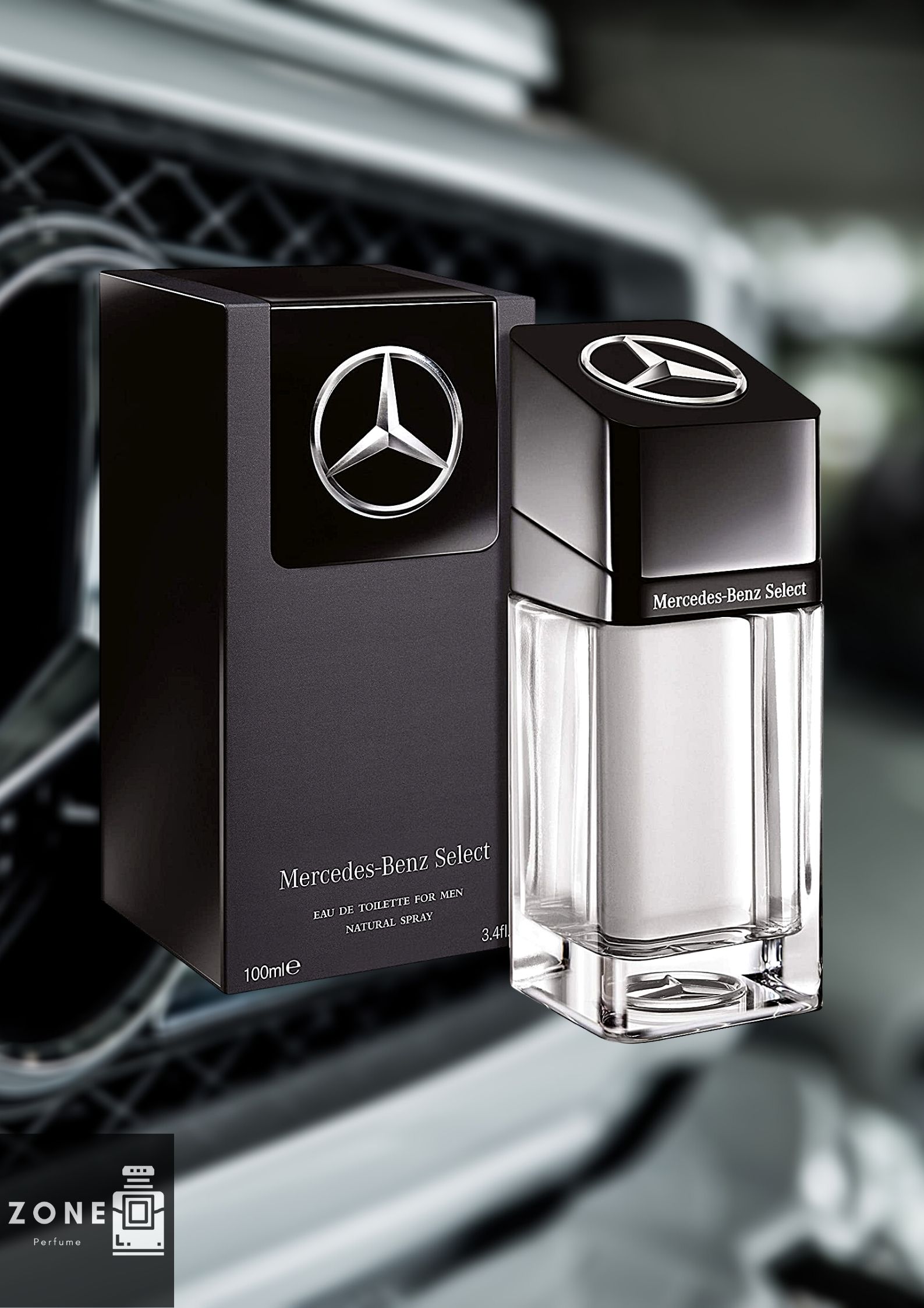Nước hoa mercedes benz select for men edt 100ml -