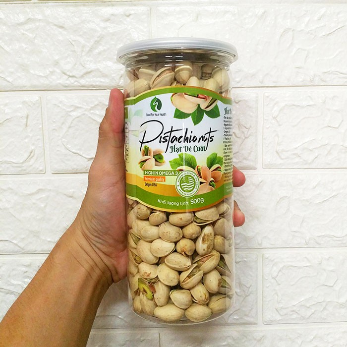 Hạt dẻ cười Mỹ không tẩy trắng 500g SuTo Shop