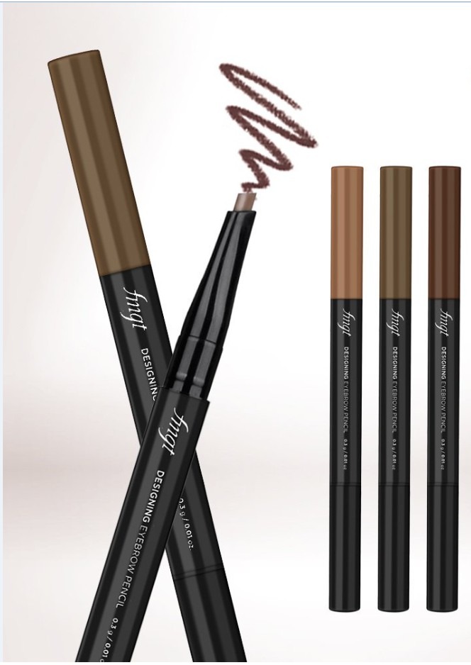 [HCM]Chì Kẻ Mày Định Hình 2 Đầu The Face Shop Designing Eyebrow Pencil 3g #02 Gray Brown