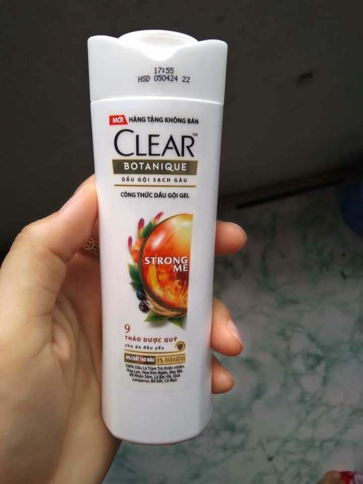 [HCM][FREESHIP + QUÀ TẶNG] DẦU GỘI CLEAR THẢO DƯỢC MINI 70GR - THÍCH HỢP ĐI CHƠI DU LỊCH