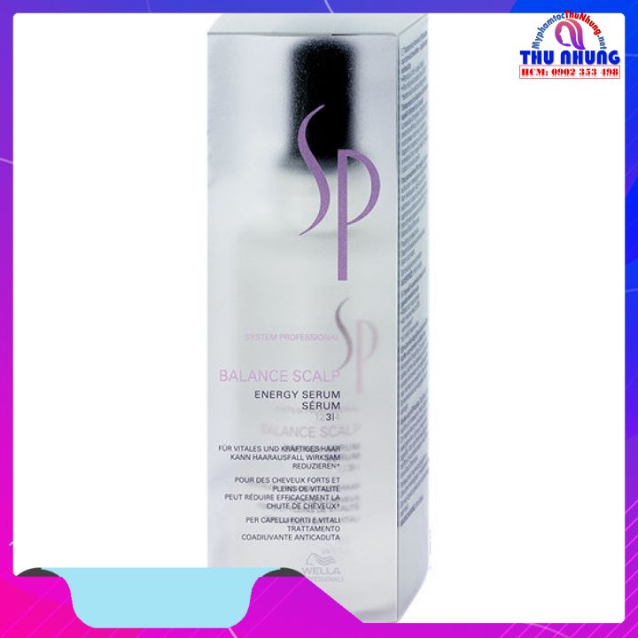 [HCM]Tinh chất chống rụng tóc SP Wella System Professional Balance Scalp Energy Serum 100ml