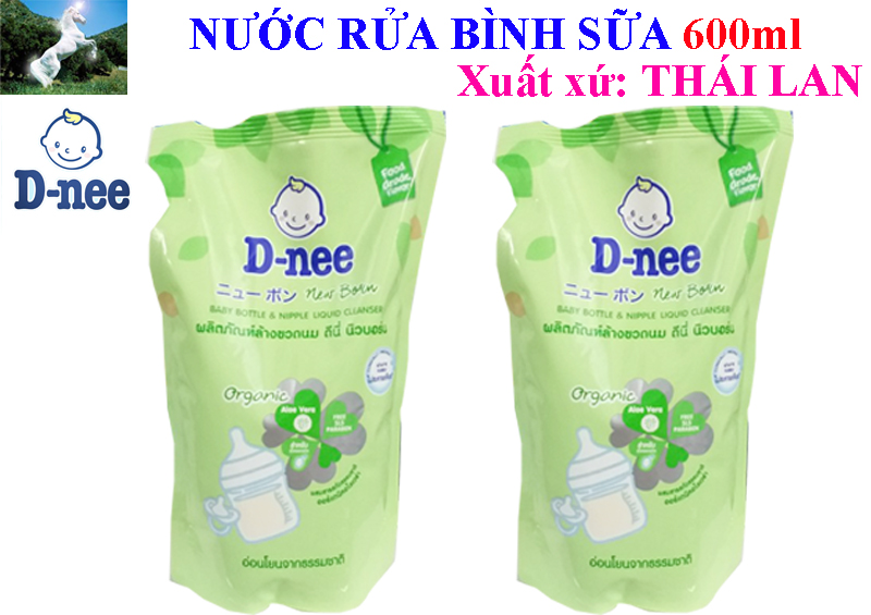 Nước rửa bình dnee 600ml
