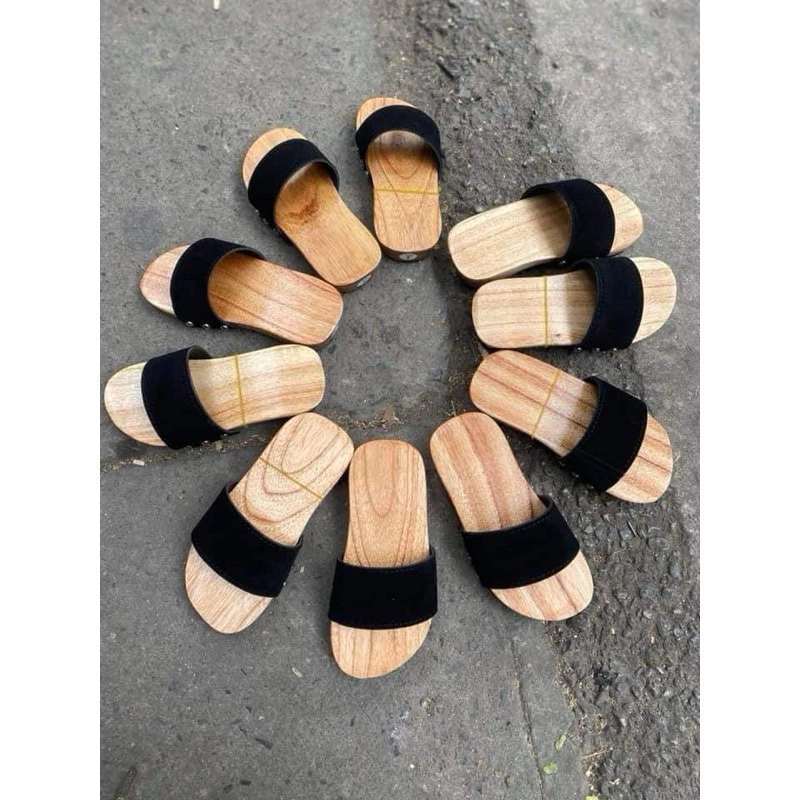 Guốc mộc cho bé, guốc gỗ cho bé trai bé gái