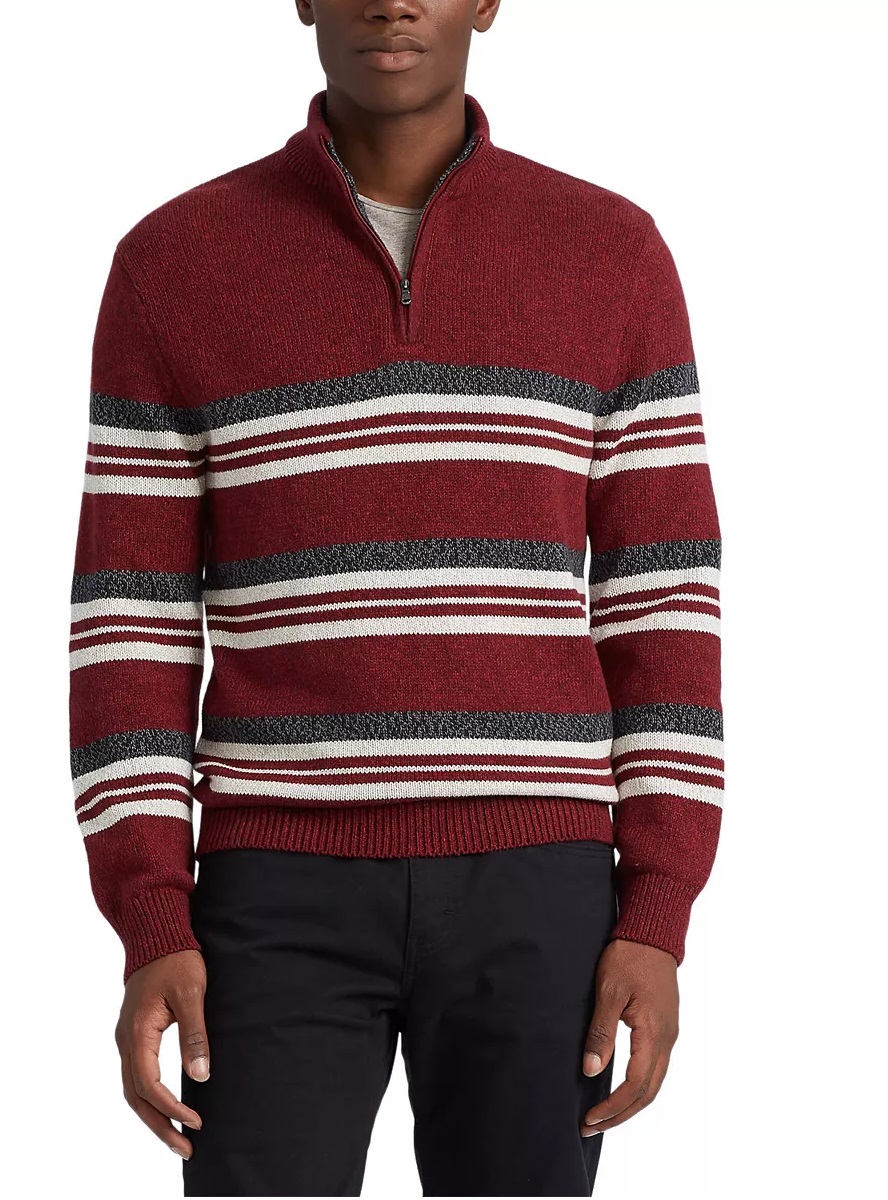 Áo lạnh Nam Chaps Quarter Zip Sweater chính hãng giá tốt -SALE OFF