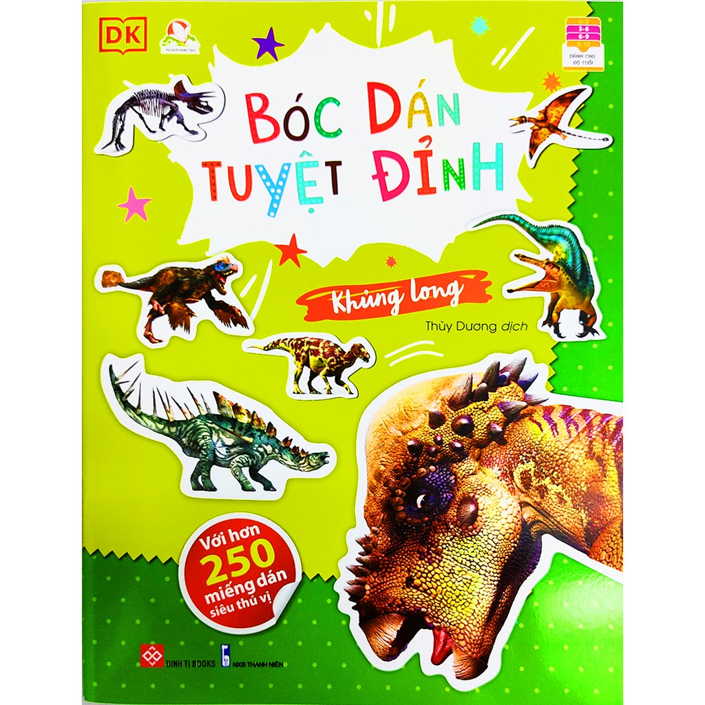 Bóc dán tuyệt đỉnh - khủng long