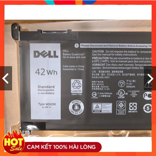 🎁 hàng zin 🎁 pin dell inspiron 13 5368 5378 15 5567 5568 5578 wdx0r new original