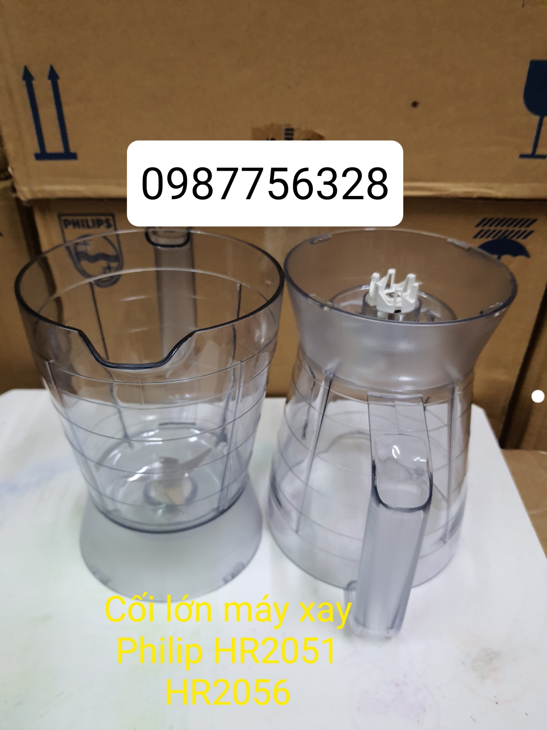 Phụ kiện cối sinh tố máy xay philip hr2051 hr2056