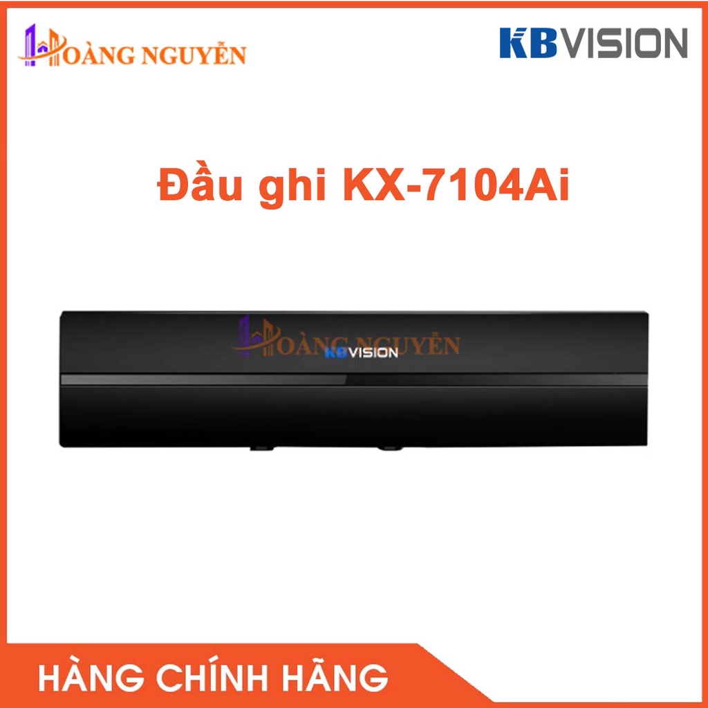 Đầu ghi hình 4 kênh 5 in 1 kbvision kx-7104ai - camera world