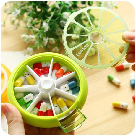 Hộp Chia Thuốc Cá Nhân 7 Ngày Hình Quả - Mini shop