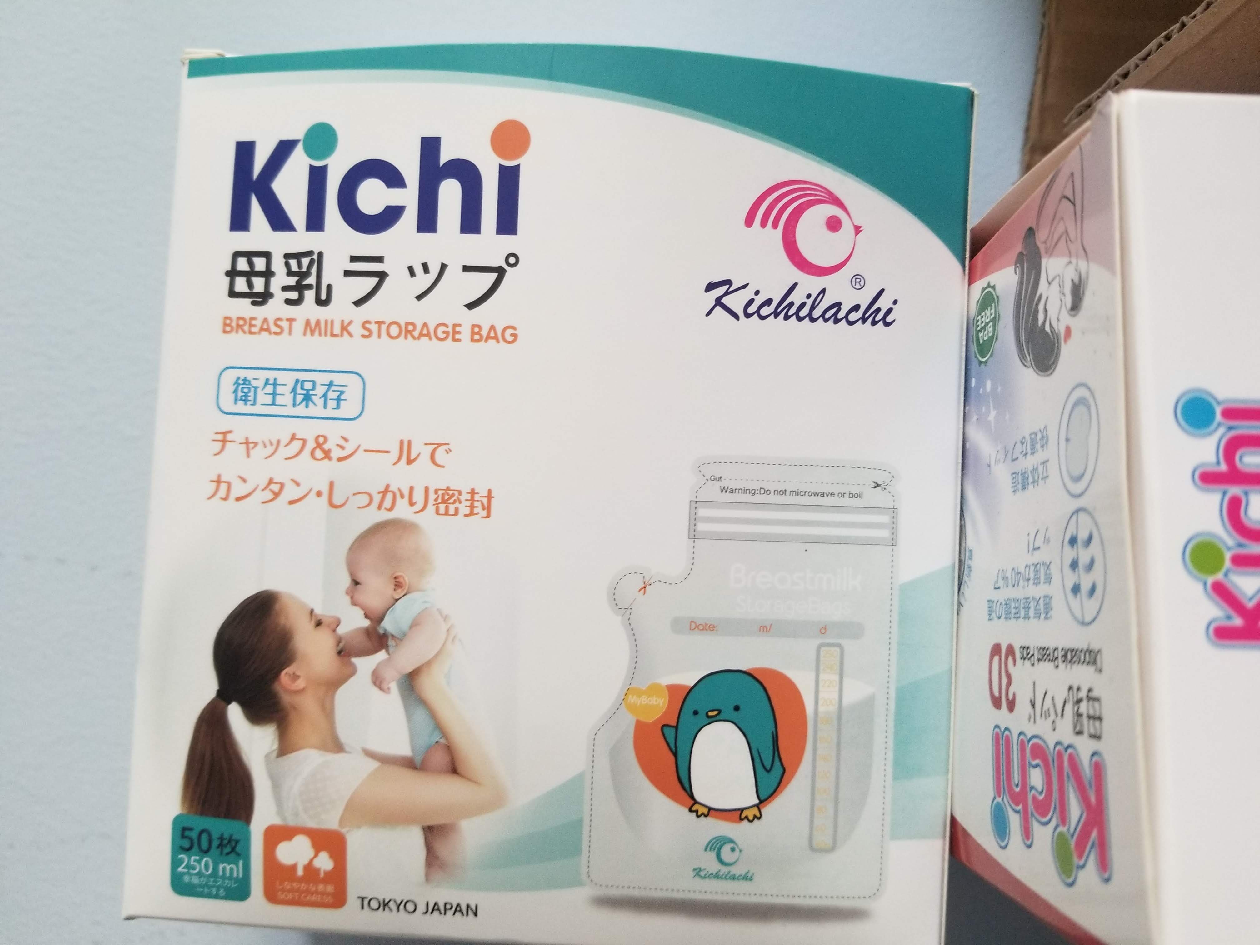 Túi trữ sữa Kichi 250ml hộp 50 cái