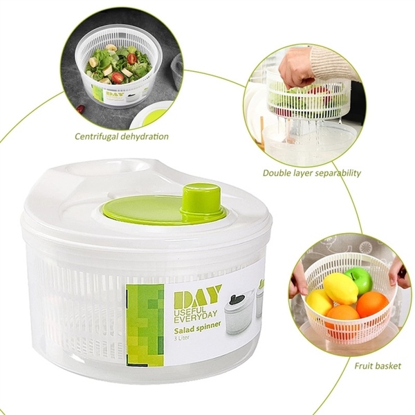 Rổ rửa rau củ quả quay ly tâm
