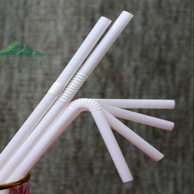 40 Ống hút nhựa cong phi 5