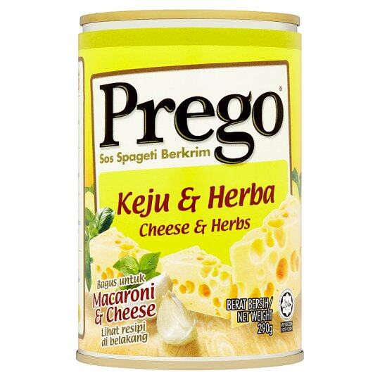 Sốt Mì Ý Phô Mai & Thảo Mộc Prego 290g Nhập Khẩu Chính Hãng - Prego Cheese & Herbs Pasta Sauce