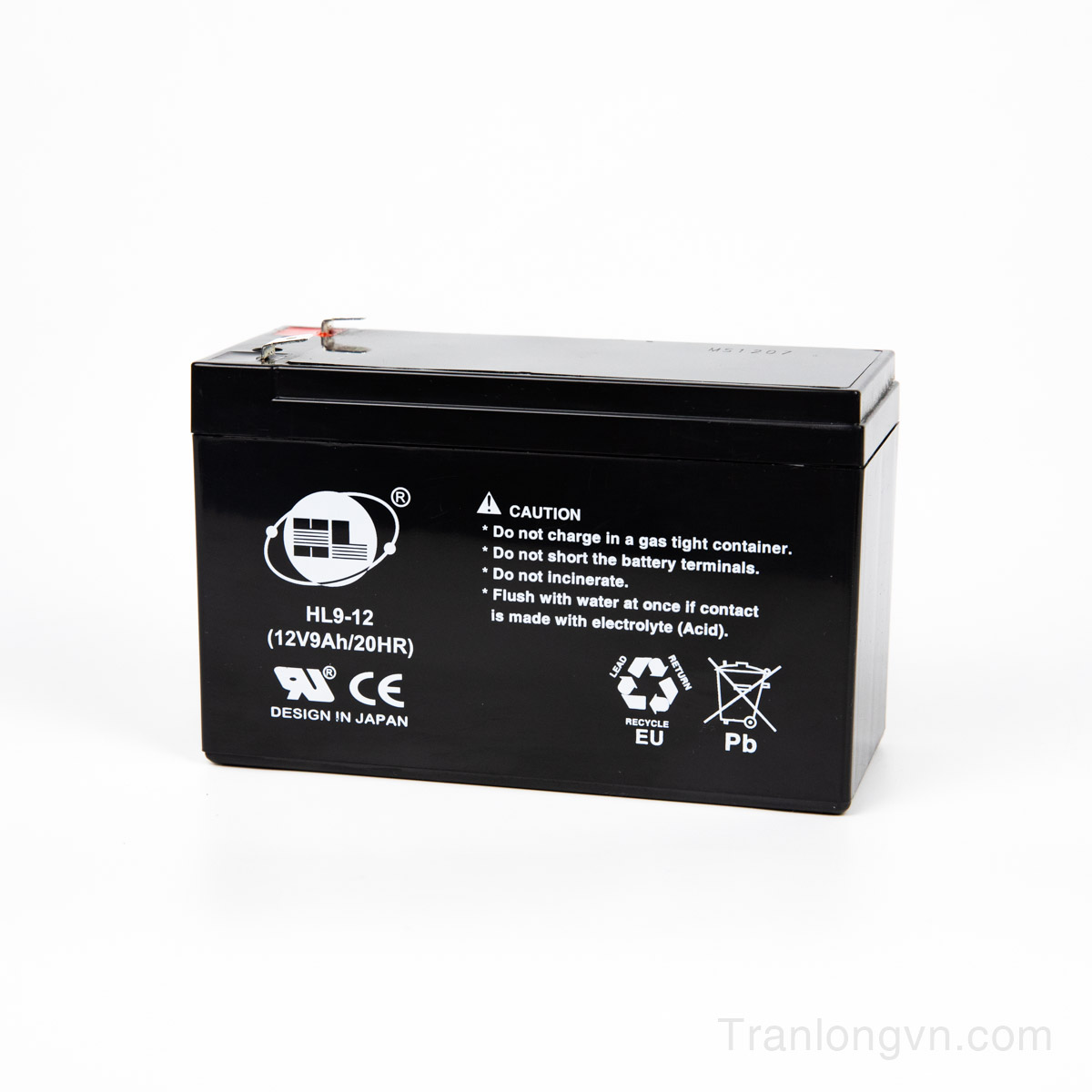 Ắc quy 12v-9Ah thương hiệu HL9-12; ắc quy lưu điện cửa cuốn; ắc quy tích điện