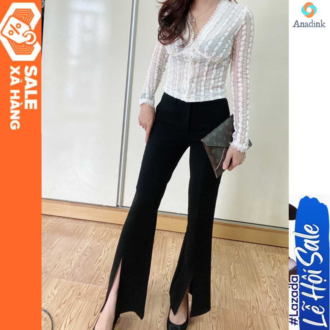 [HCM](Sales Xịn) Quần Tây Nữ Ống Loe Chất Vải Tuyết Mưa Mềm Mịn Cực Xinh.