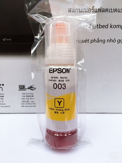 [HCM]Mực Epson L1110/L3110/L3150/L5190 Màu Vàng (C13T00V400)