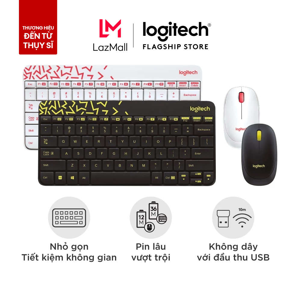 Logitech MK240 wireless keyboard and mouse combo