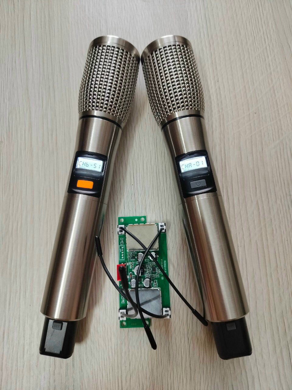 Micro dùng cho loa keo đa năng cao cấp mẩu mới nhất 2024 đầu mic bằng hợp kim nhôm
