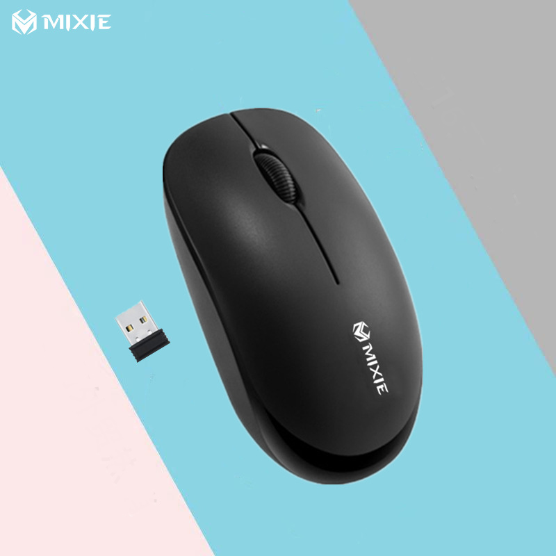 [ĐỔI TRẢ TRONG 7 NGÀY] Chuột Không Dây Bluetooth MIXIE R520 [FREESHIP] Chuột Gaming Không Dây Bluetooth Cao Cấp Bấm Siêu Êm Không Cần Thay Pin