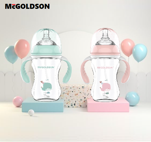 Bình sữa pp cổ rộng pp mcgoldson 300ml