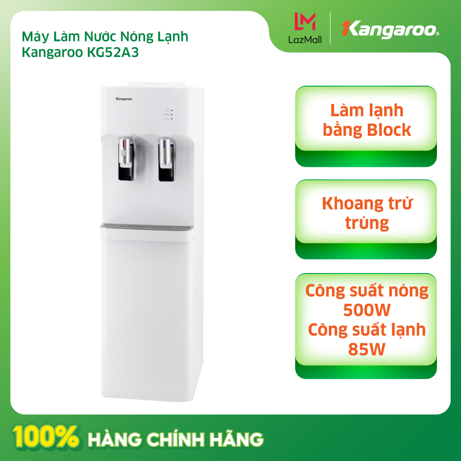 Máy làm nóng lạnh nước uống Kangaroo KG52A3 - Hàng chính hãng
