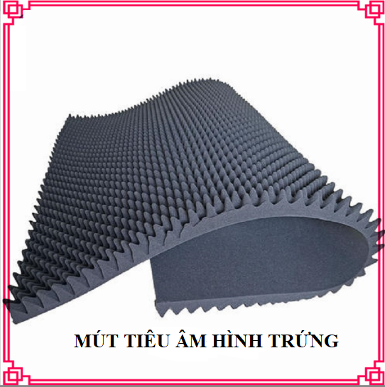 2 TẤM MÚT TRỨNG TIÊU ÂM CÁCH ÂM HÌNH TRỨNG (HỘT GÀ)CÁC MÀU XANH .ĐỎ .VÀNG .ĐEN-KÍCH THƯỚC 1 TẤM 1m * 1m6 DÀY 3cm( Được chọn màu)