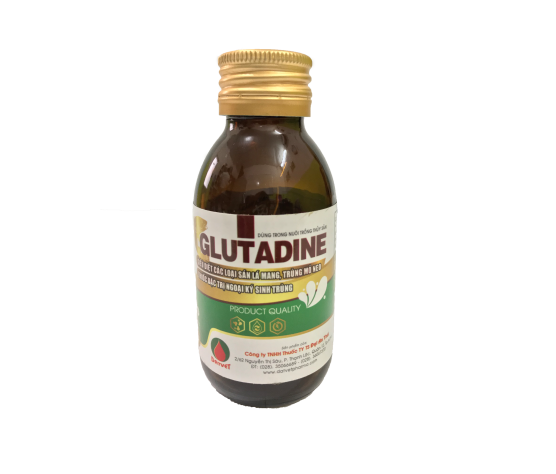 [HCM]SIÊU DIỆT CÁC LOẠI SÁN LÁ MANG TRÙNG MỎ NEO ĐẶC TRỊ KÝ SINH TRÙNG NẤM NHỚT ĐẶC BIỆT TRỊ ĐỈA BÁM CÁ // GLUTADINE ( Chai 100 ml)