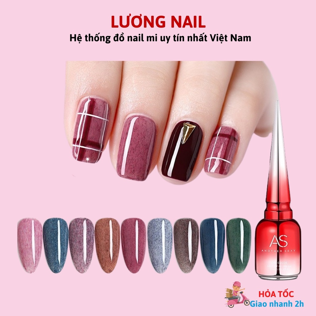Sơn gel as sơn lông siêu xinh chai 15ml mã axd