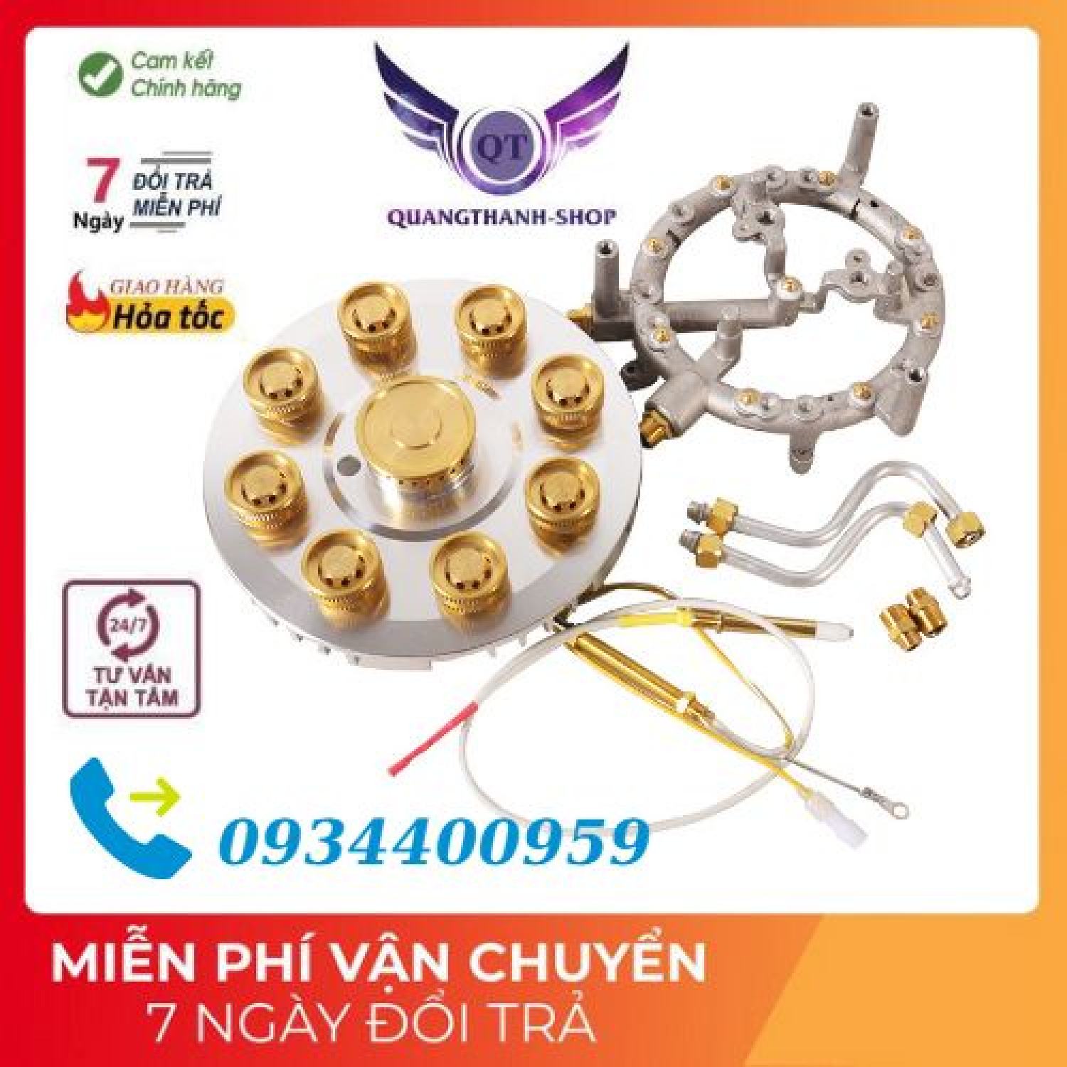 Mâm chia lửa bếp gas 9 đầu đốt,phụ kiện bếp gas 9 đầu đốt công xuất cao