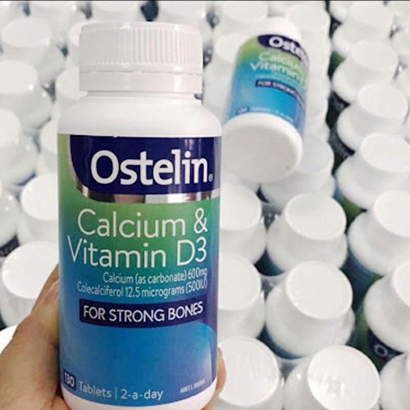 Canxi & vitamin d ostelin úc cho bà bầu