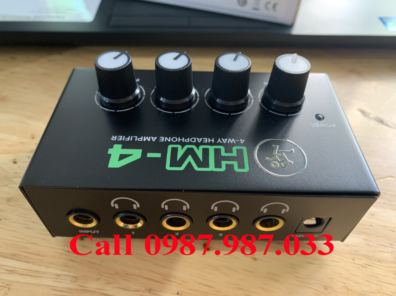 Bộ chia headphone mackie hm4