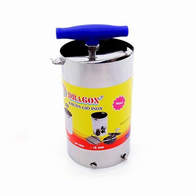 Khuôn làm giò chả Inox Dragon (loại 1 Kg)