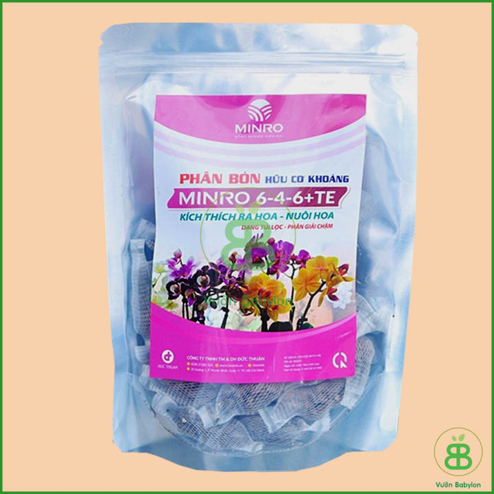 Phân tan chậm hữu cơ khoáng minro 6-4-6