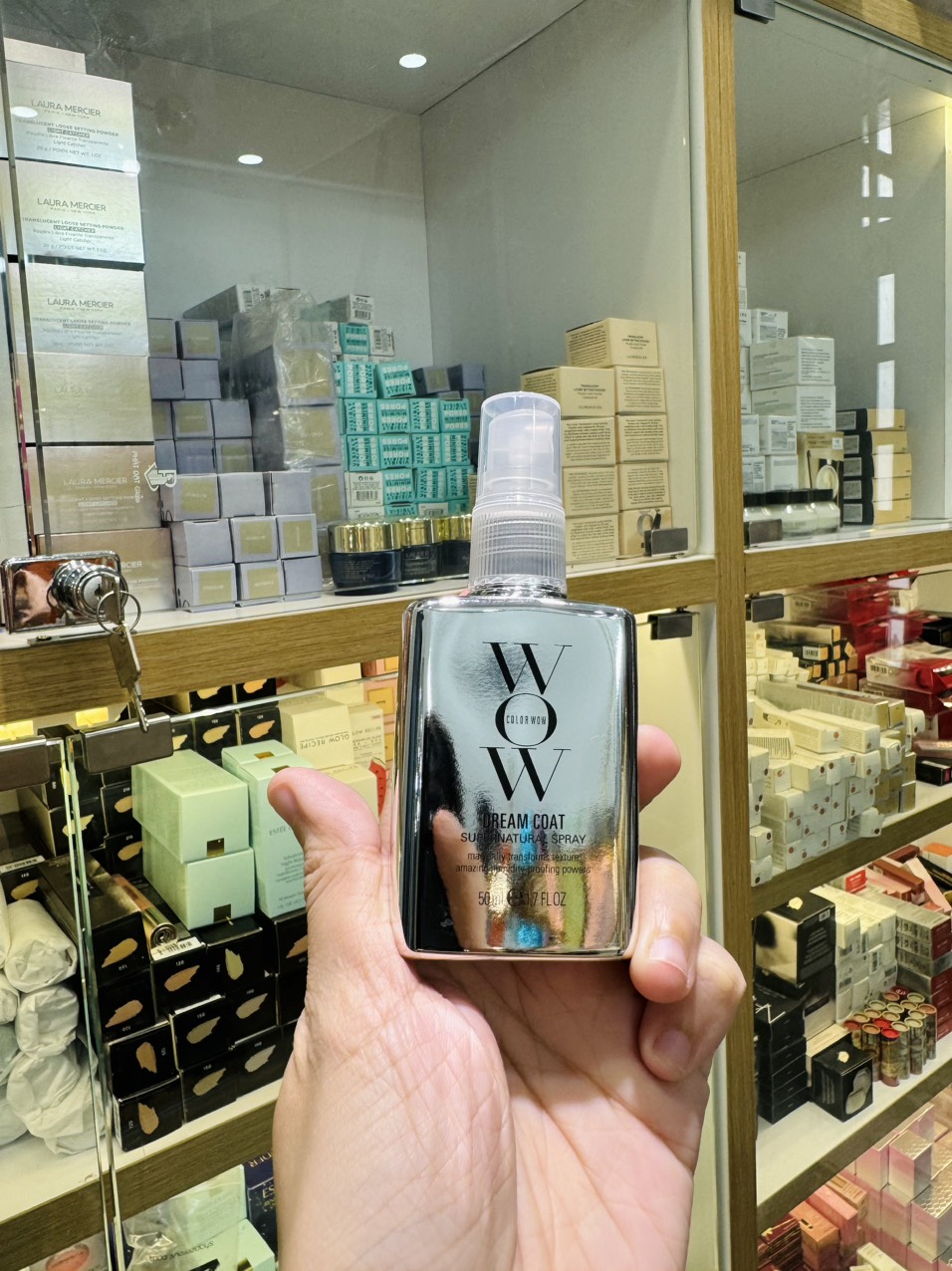 Xịt bóng chống nhiệt , rối , dưỡng đình đám cl.wow dream coat supernatural spray anti-frizz treatment