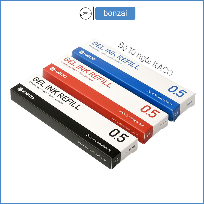 Ruột bút gel Kaco Pure dùng thay thế cho các loại bút Kaco