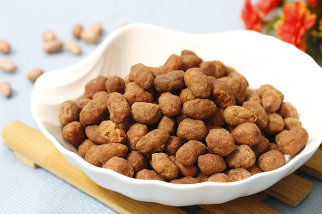 [HCM]500g Đậu Phộng Da Cá Nước Cốt Dừa/ Đậu Phộng Da Cá Tỏi Ớt - tuthiennhien
