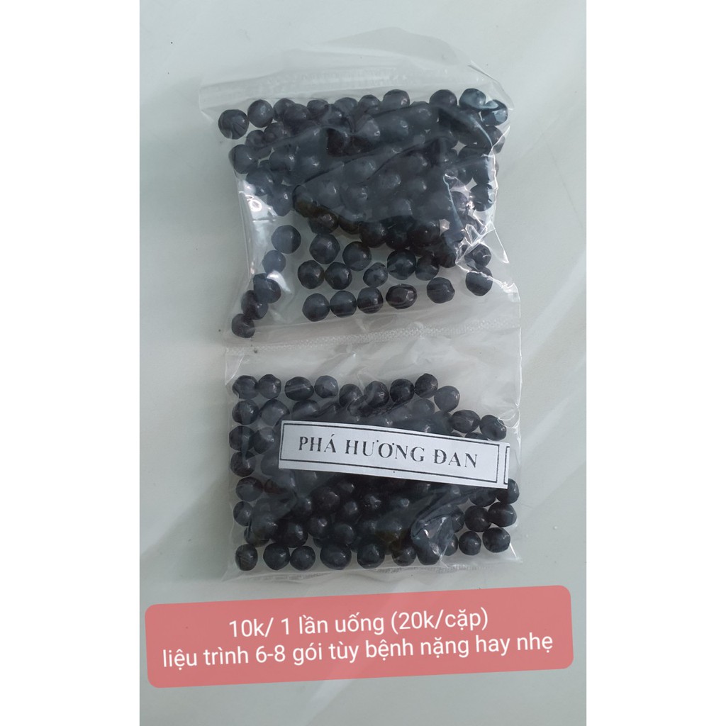 Phá Hương Đan - Bổ thận dương. SET 12 gói nhỏ. 12 lần uống