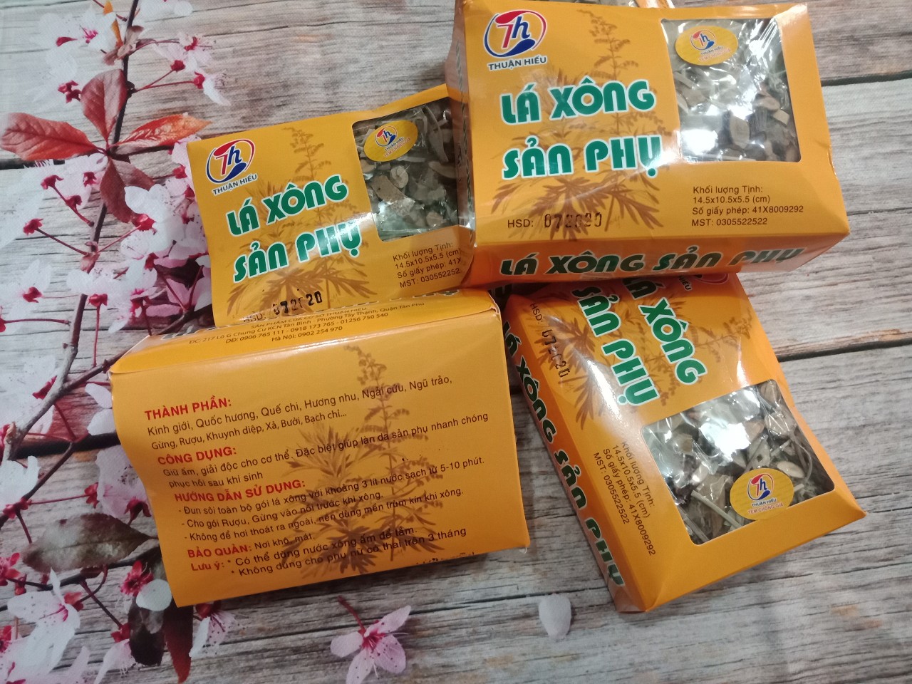 Lá xông sản phụ sau sinh