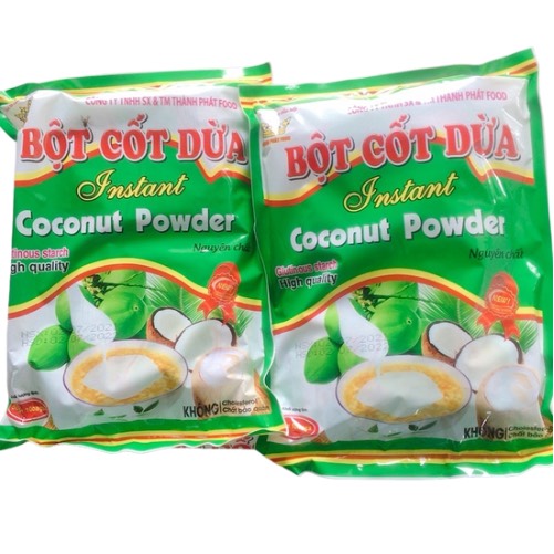 Bột cốt dừa tan nhanh bịch 10 gói x 50g - tạp hóa đồ khô