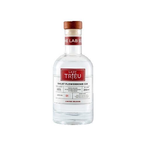 LADY TRIỆU DALAT FLOWERBOMB GIN 43% 200ML VIETNAM GIN