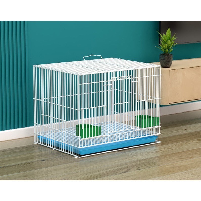 Lồng thú gấp gọn, lồng chim mắt lưới nhỏ 1.2cm có thể nuôi chim thỏ bọ hamster với nhiều size và màu sắc