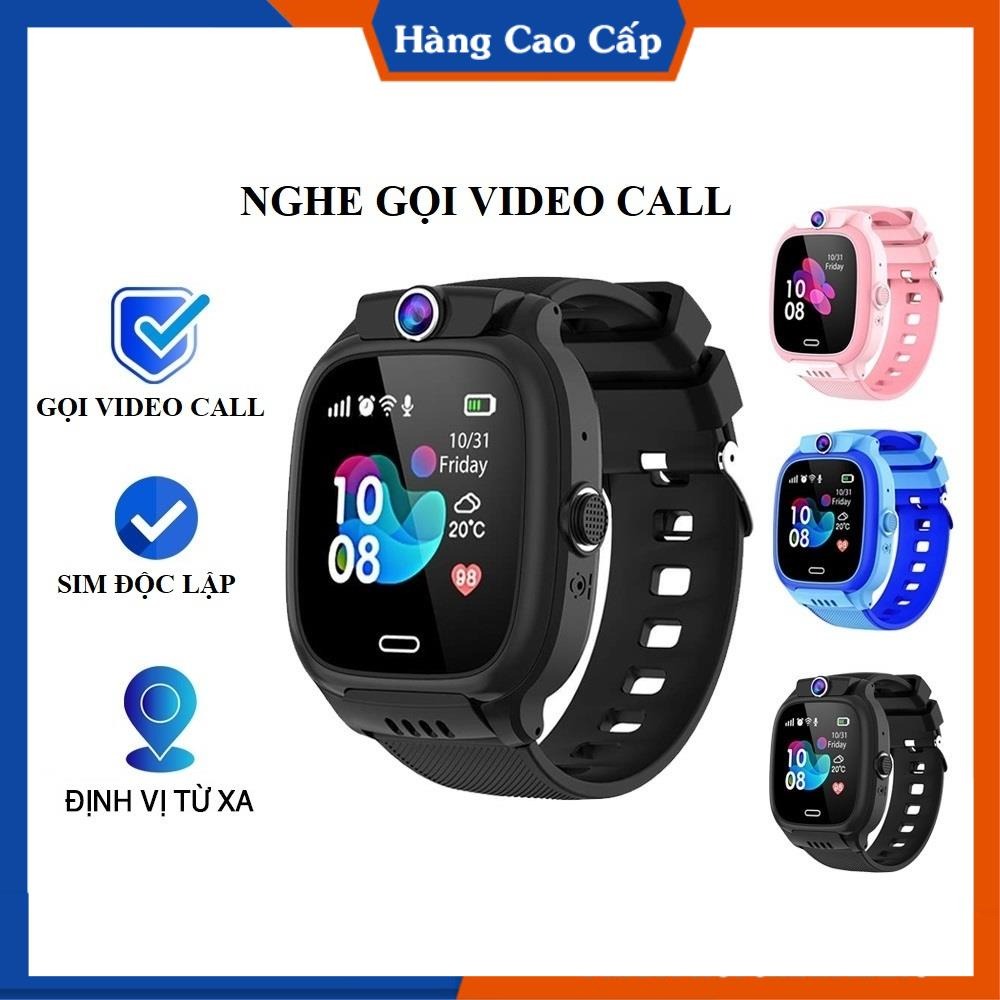 Đồng Hồ Định vị Trẻ Em Cao Cấp Y36 , Nghe Gọi Video 4G, Định Vị, chống nước IP67, sử dụng Tiếng Việt
