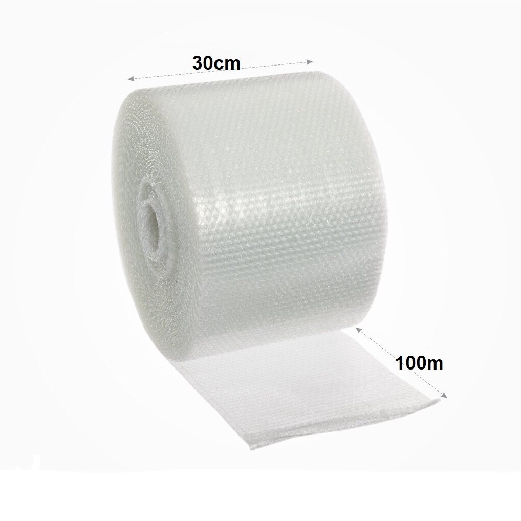 Giảm giá lớn Cuộn xốp khí xốp nổ xốp hơi túi bóng khí chống sốc bọc hàng 30cm x 100m