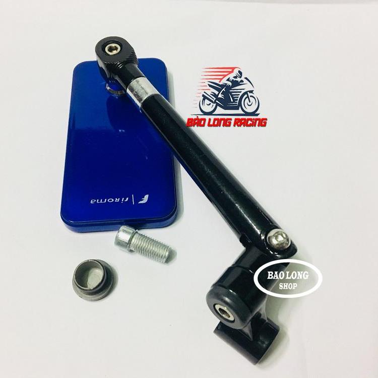 Kính chiếu hậu Kiểu Iphone gắn các loại xe máy (Màu Xanh) giá siêu rẻ