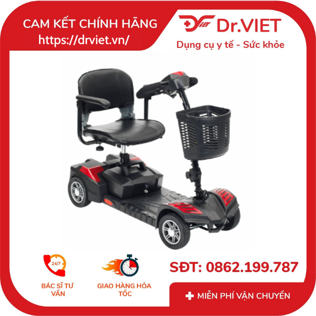 XE LĂN ĐIỆN RUNNER T4KD dễ dàng điều khiển 9 XE LĂN ĐIỆN RUNNER T4KD dễ dàng điều khiển