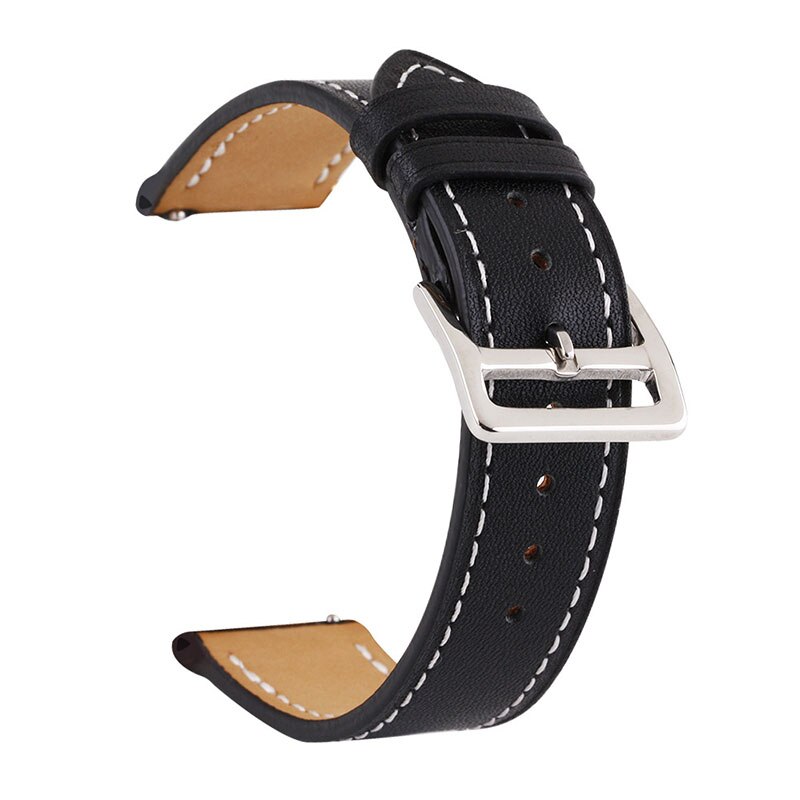 Uthai z25 thật da bê dây đồng hồ 20mm 22mm cao cấp cho-hermes vòng tay 18-24mm cho samsung gear s3 dây đồng hồ
