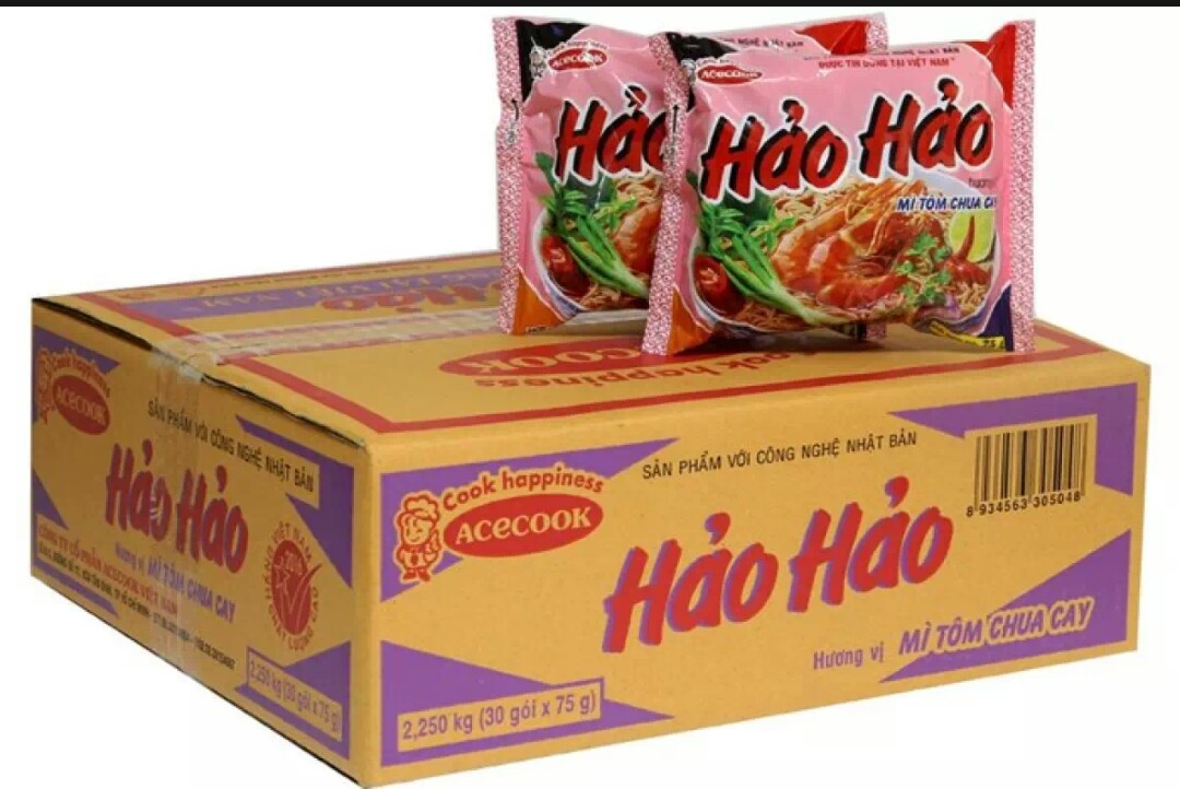 Mì tôm hảo hảo tôm chua cay mới